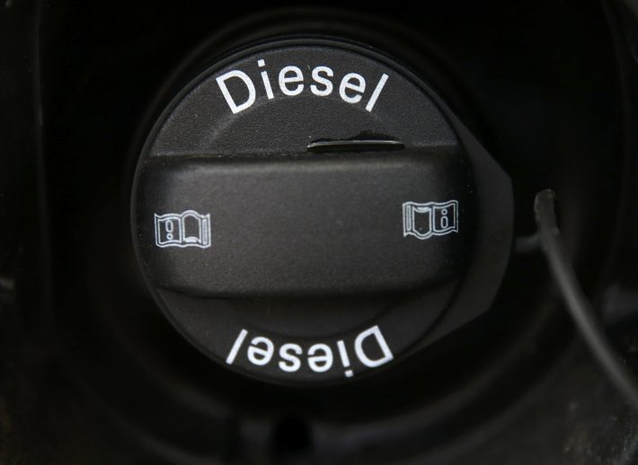 Tanque de diesel da Volkswagen