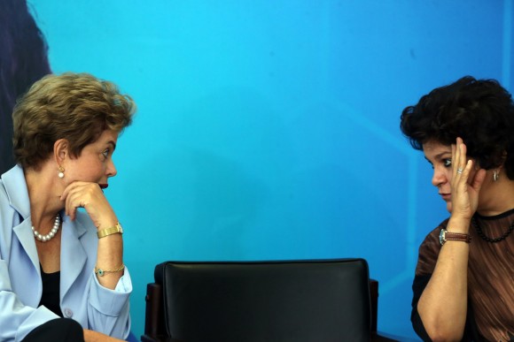 Dilma e Izabella em agosto do ano passado no anúncio do Programa de Investimento em Energia Elétrica. Crédito: ANDRE DUSEK/ESTADAO
